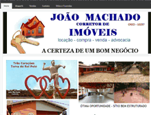 Tablet Screenshot of jmachadoimoveis.com